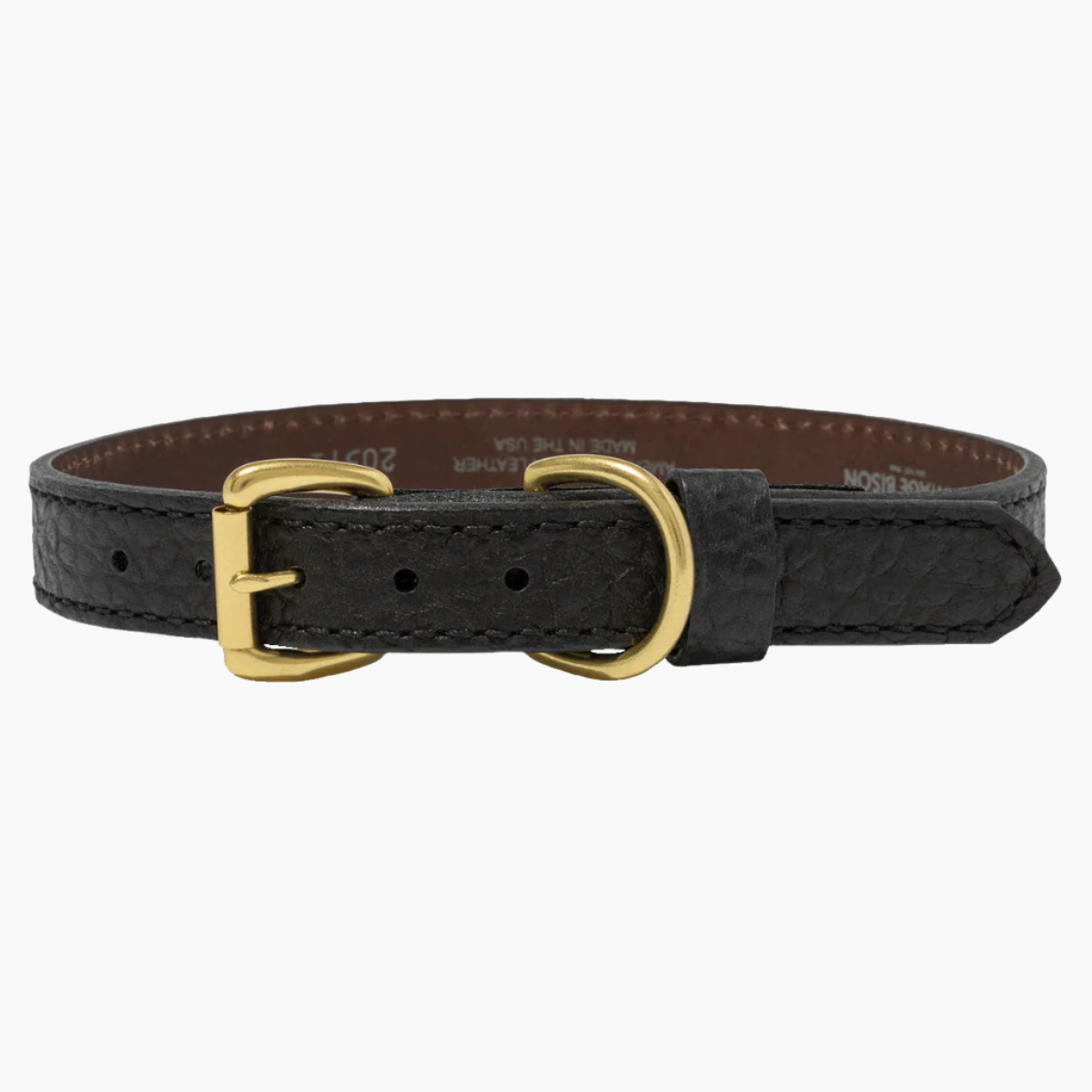 Bison Dog Collar | 3/4" Width