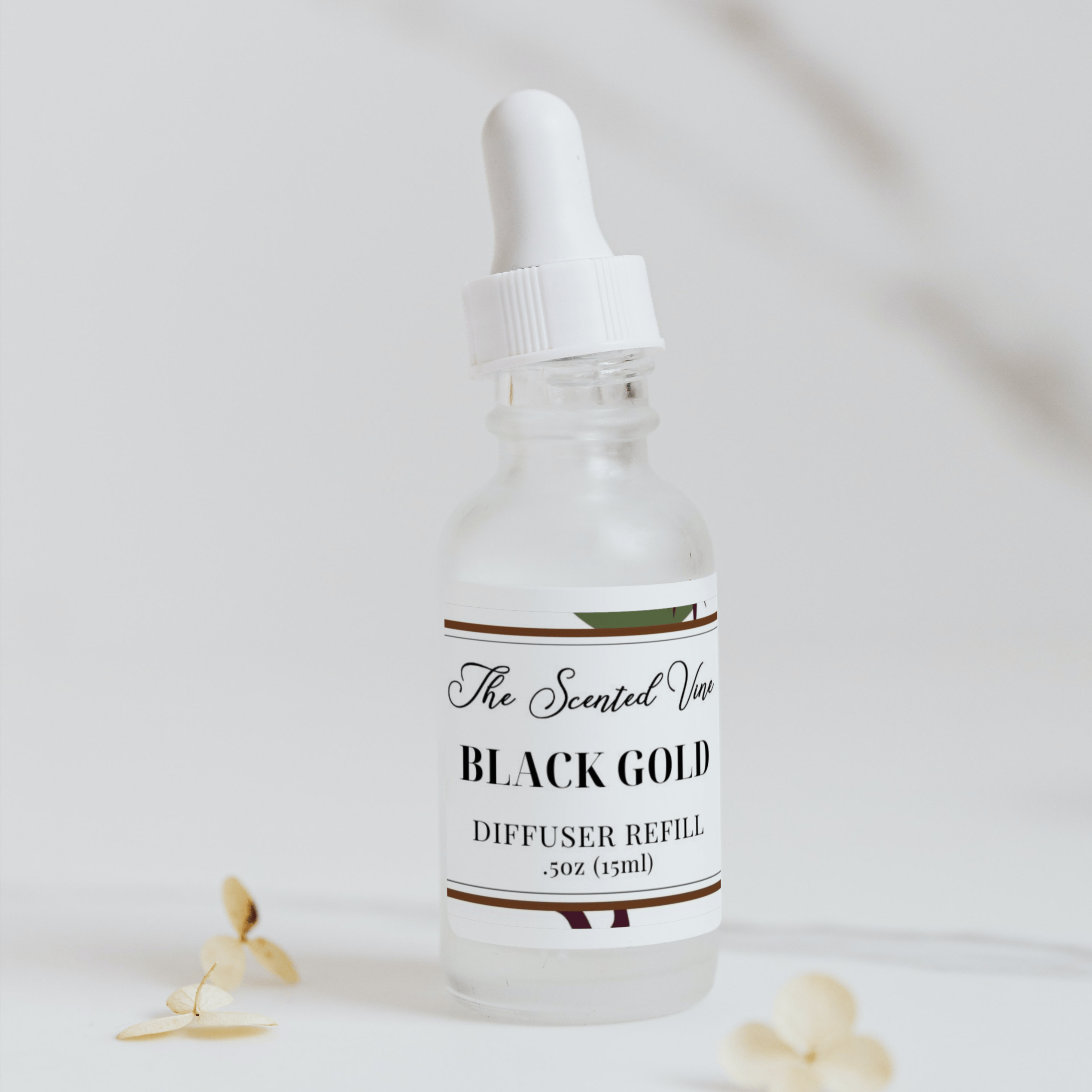 The Scented Vine Oil Diffuser Refill Black Gold Oil Diffuser Refill