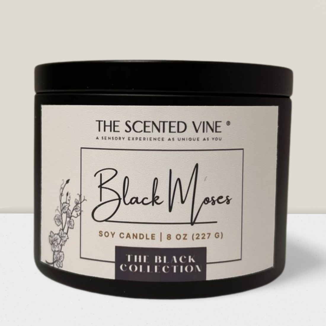 Black Moses Soy Candle - My American Goods