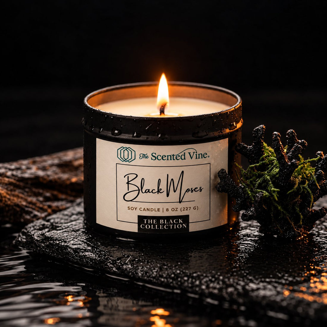 Black Moses Soy Candle