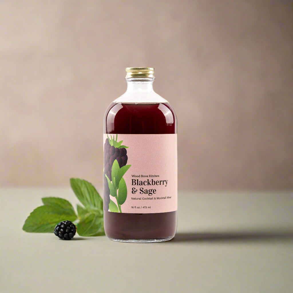 Blackberry &amp; Sage Mixer — 16 fl oz - My American Goods