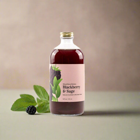 Blackberry & Sage Mixer — 16 fl oz