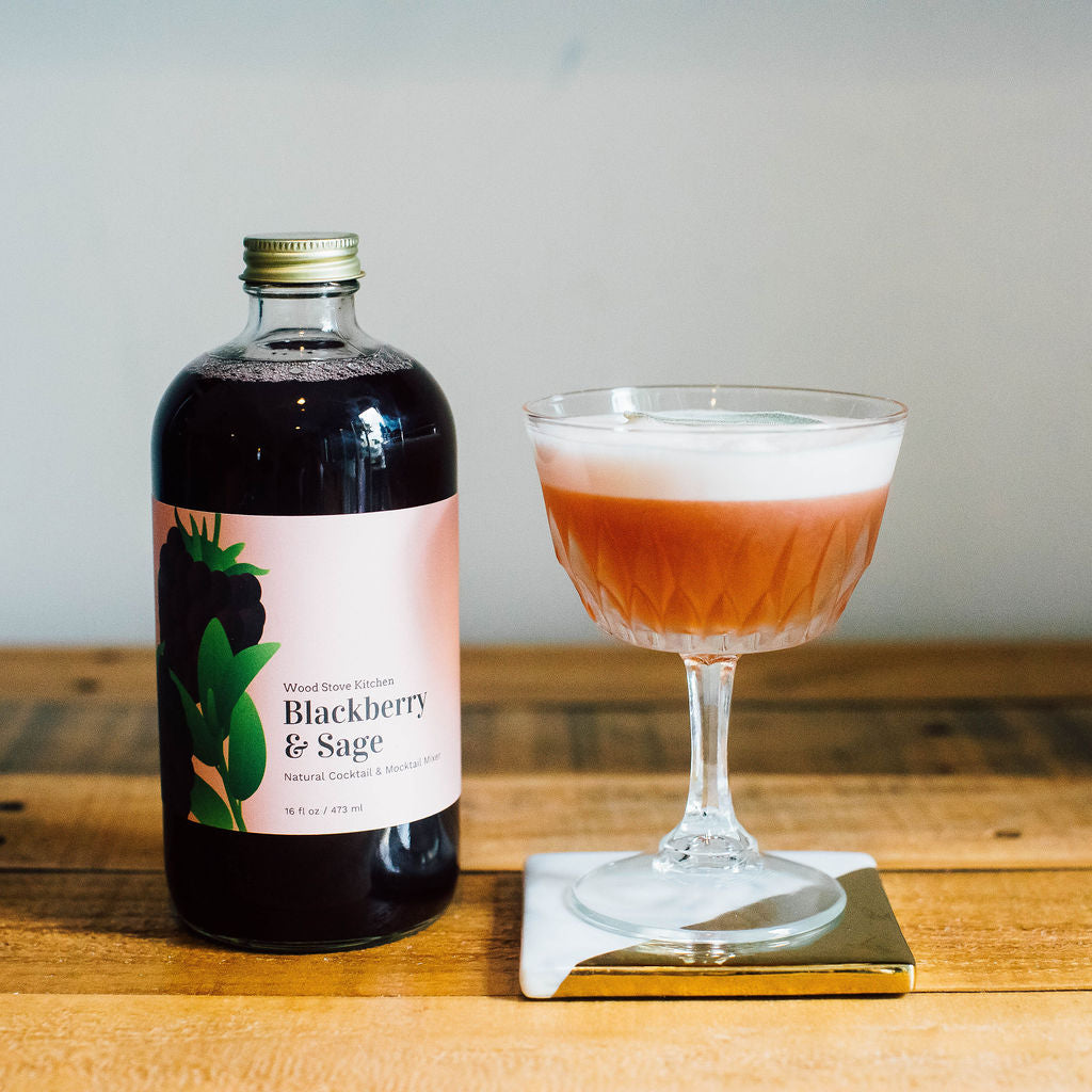 Blackberry &amp; Sage Mixer — 16 fl oz - My American Goods