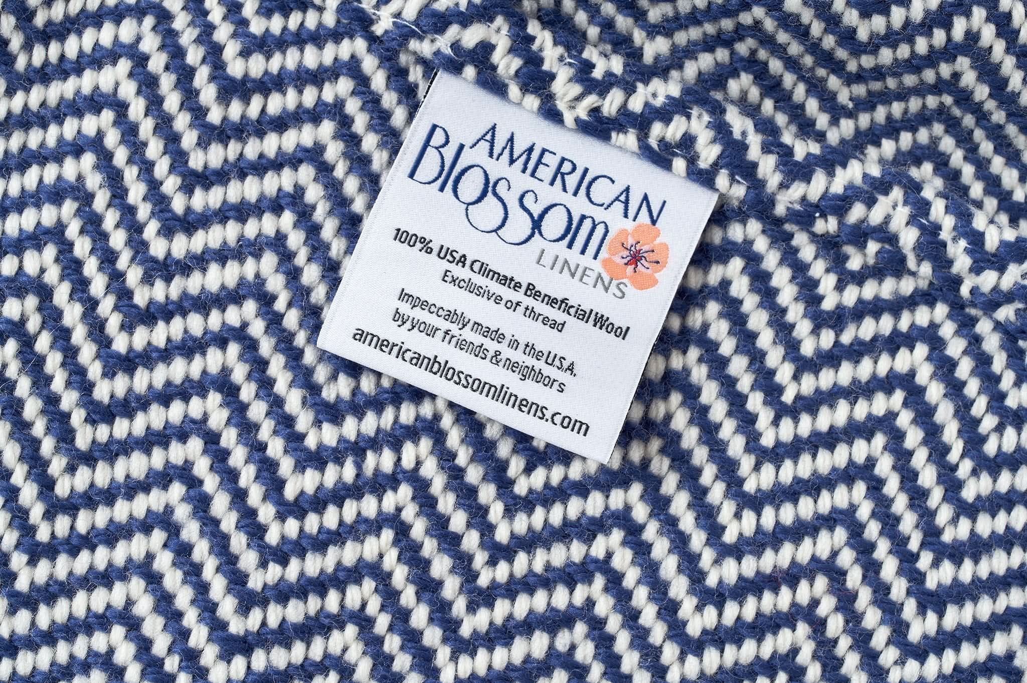 American Blossom Linens Blankets Chevron Pattern Soft Wool Throw Size Blanket