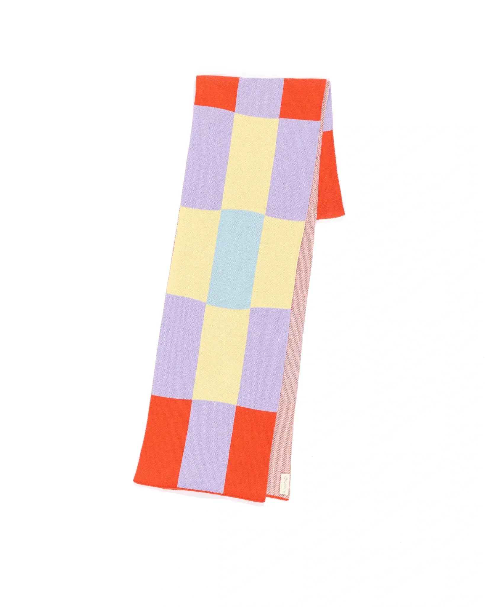 Biquette Adult Scarf Birthday Mix in Organic Cotton Block Party - Adult Scarf