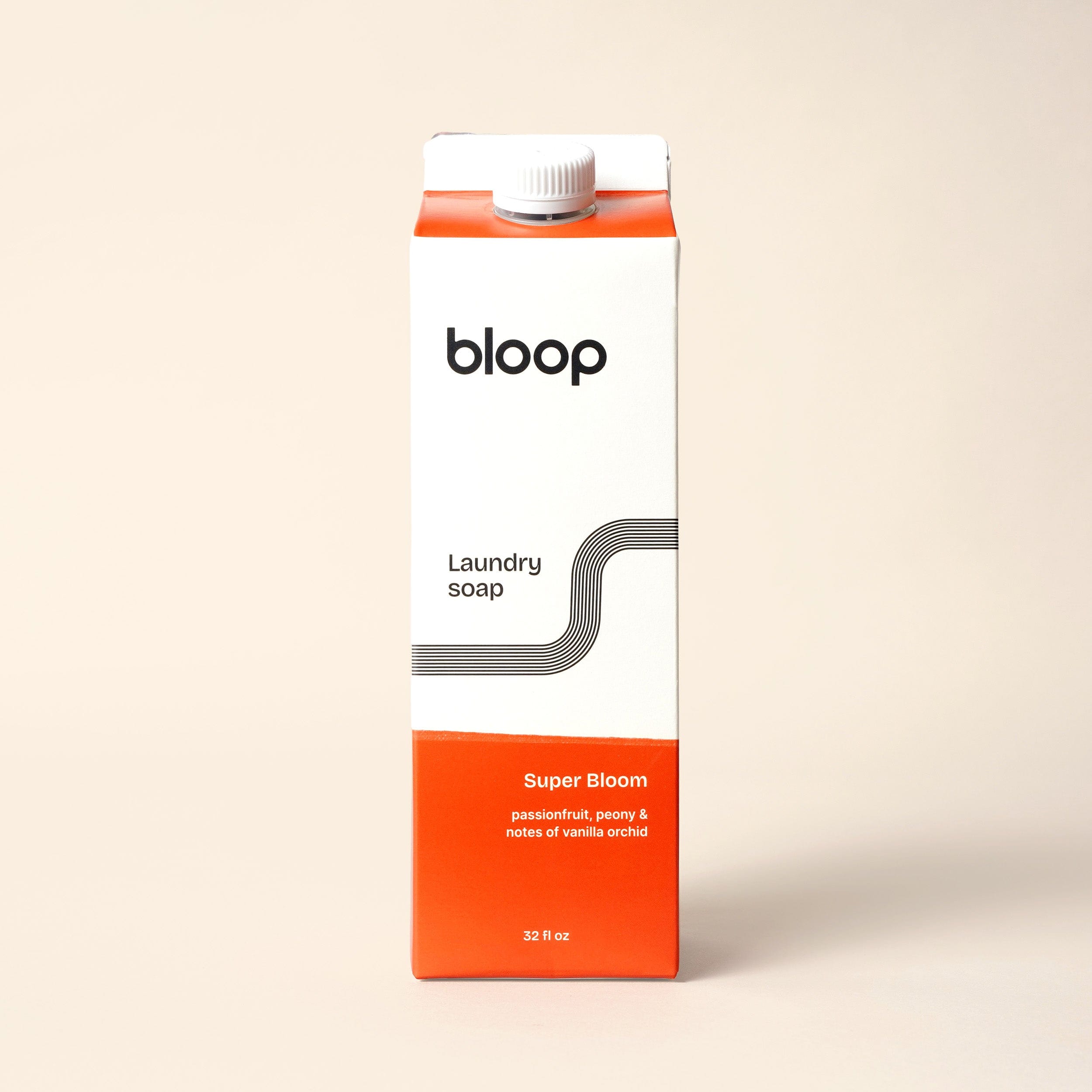 Bloop Laundry Soap 32 oz Carton Natural Laundry Soap - Super Bloom