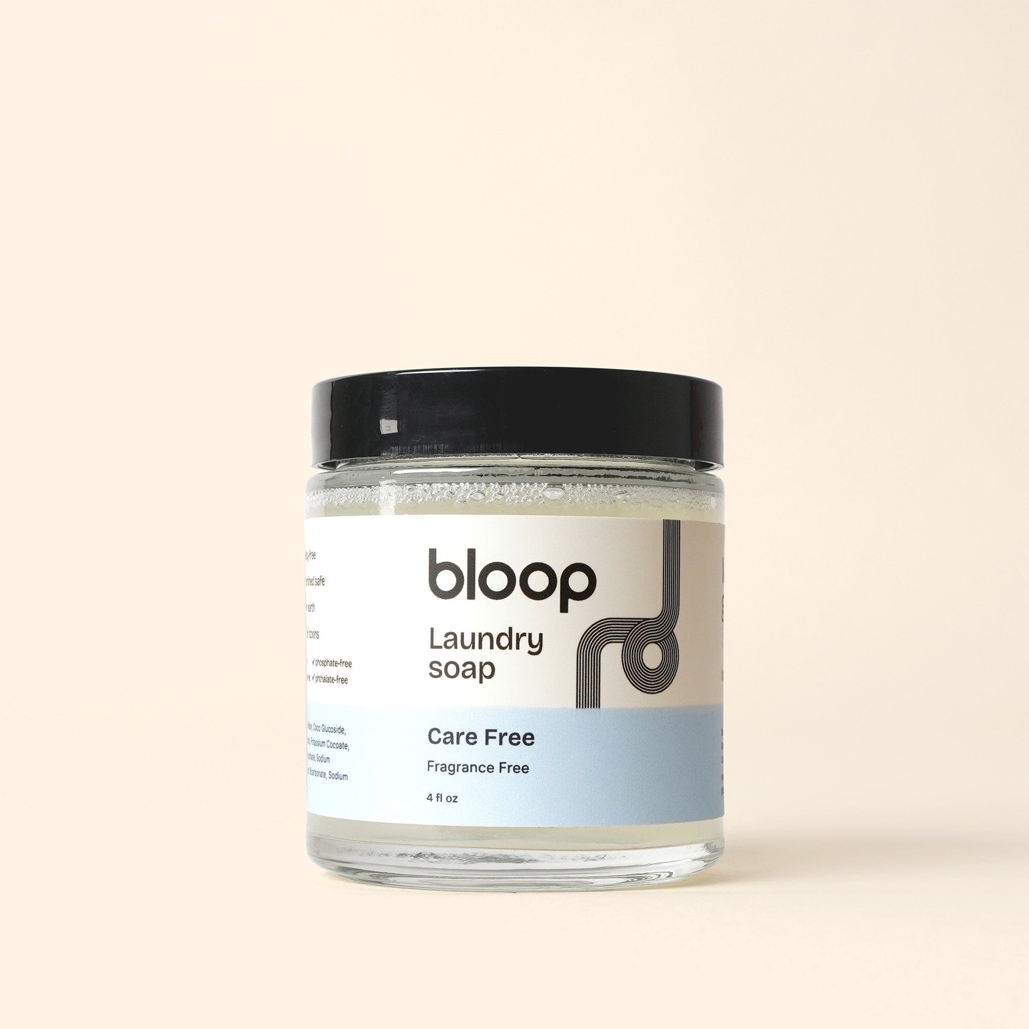 Bloop Laundry Soap 4 Pack of 4 oz Samples Sample Pack - All Four 4oz Samples
