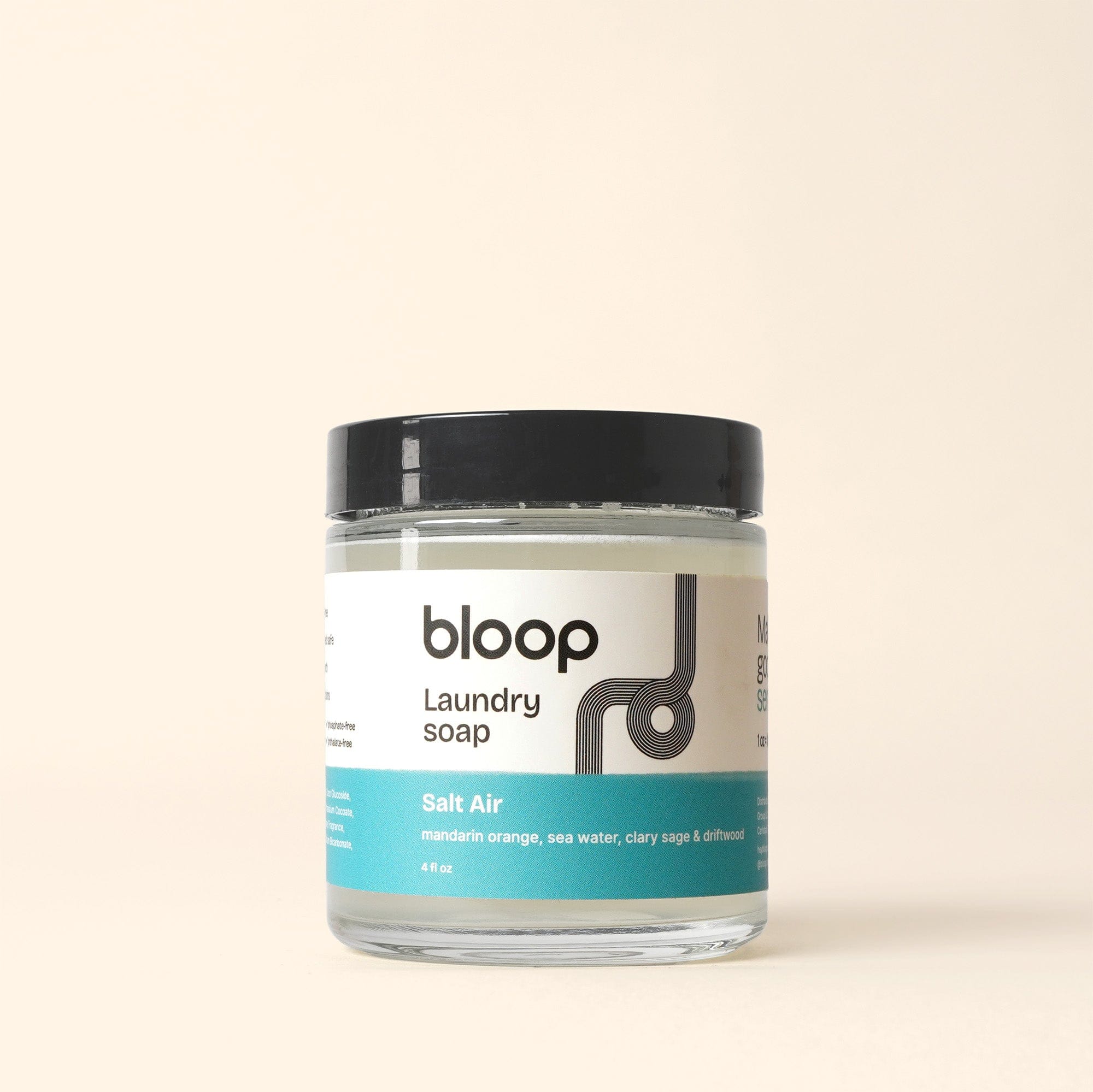 Bloop Laundry Soap 4 Pack of 4 oz Samples Sample Pack - All Four 4oz Samples