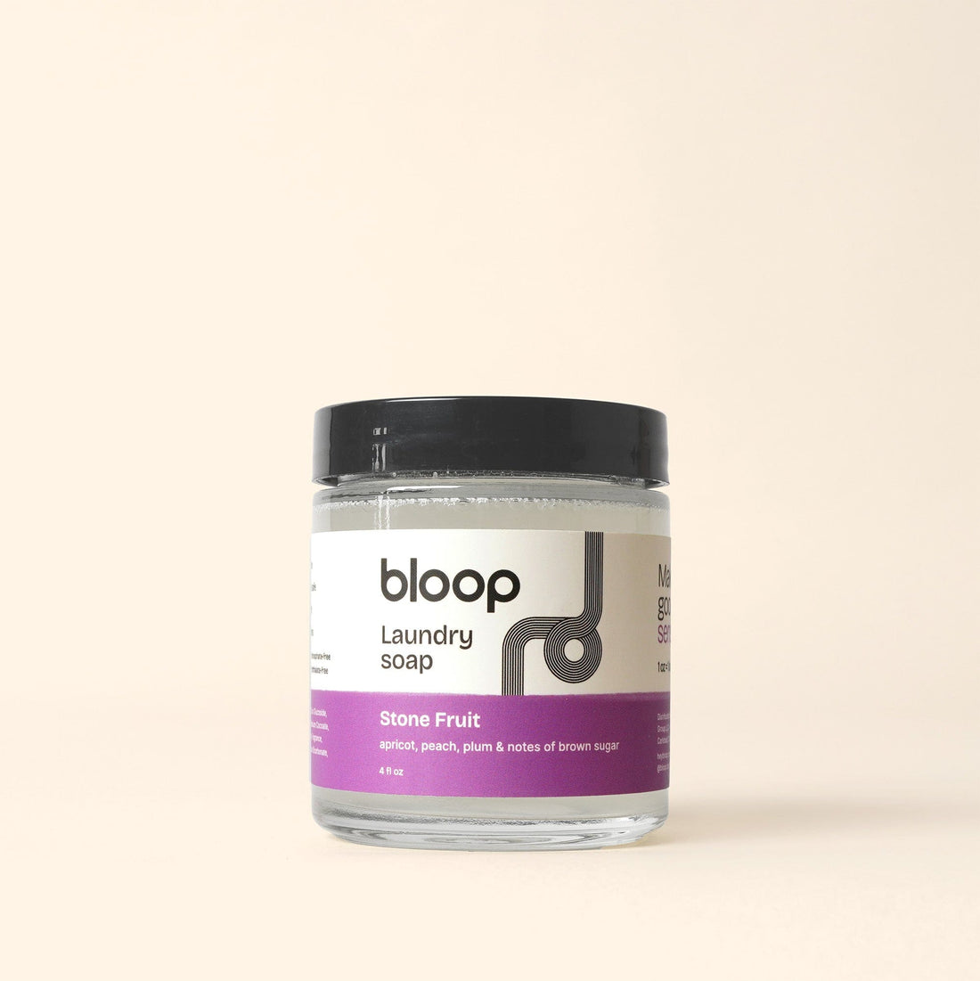 Bloop Laundry Soap 4 oz Sample Size 4oz Sample - Stone Fruit