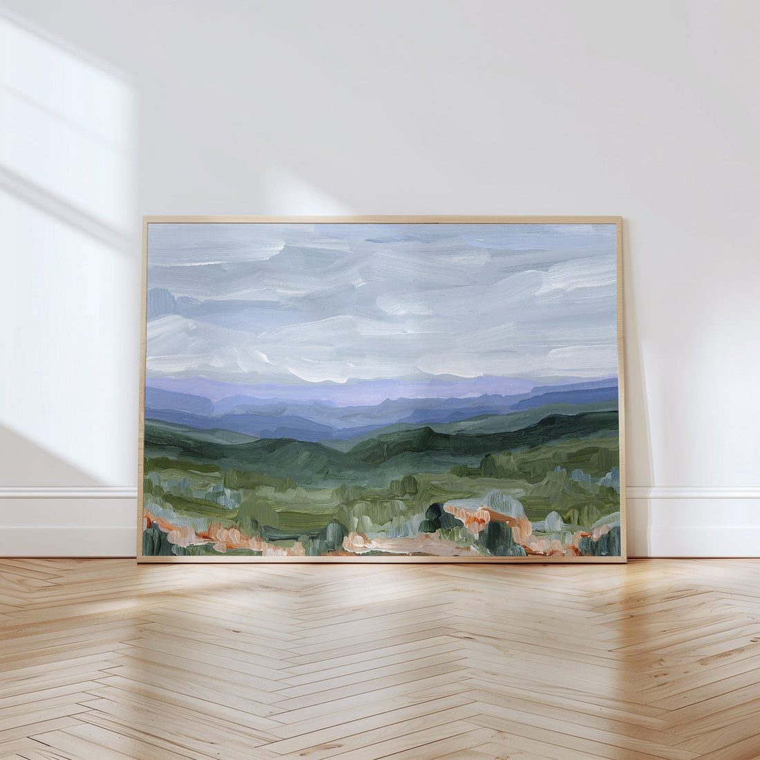 "Blue Ridge" Art Print
