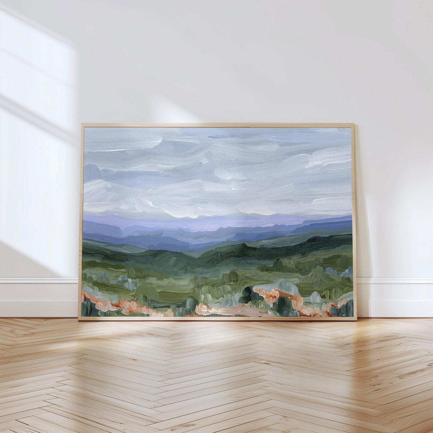 Katie Garrison Art Print "Blue Ridge" Art Print