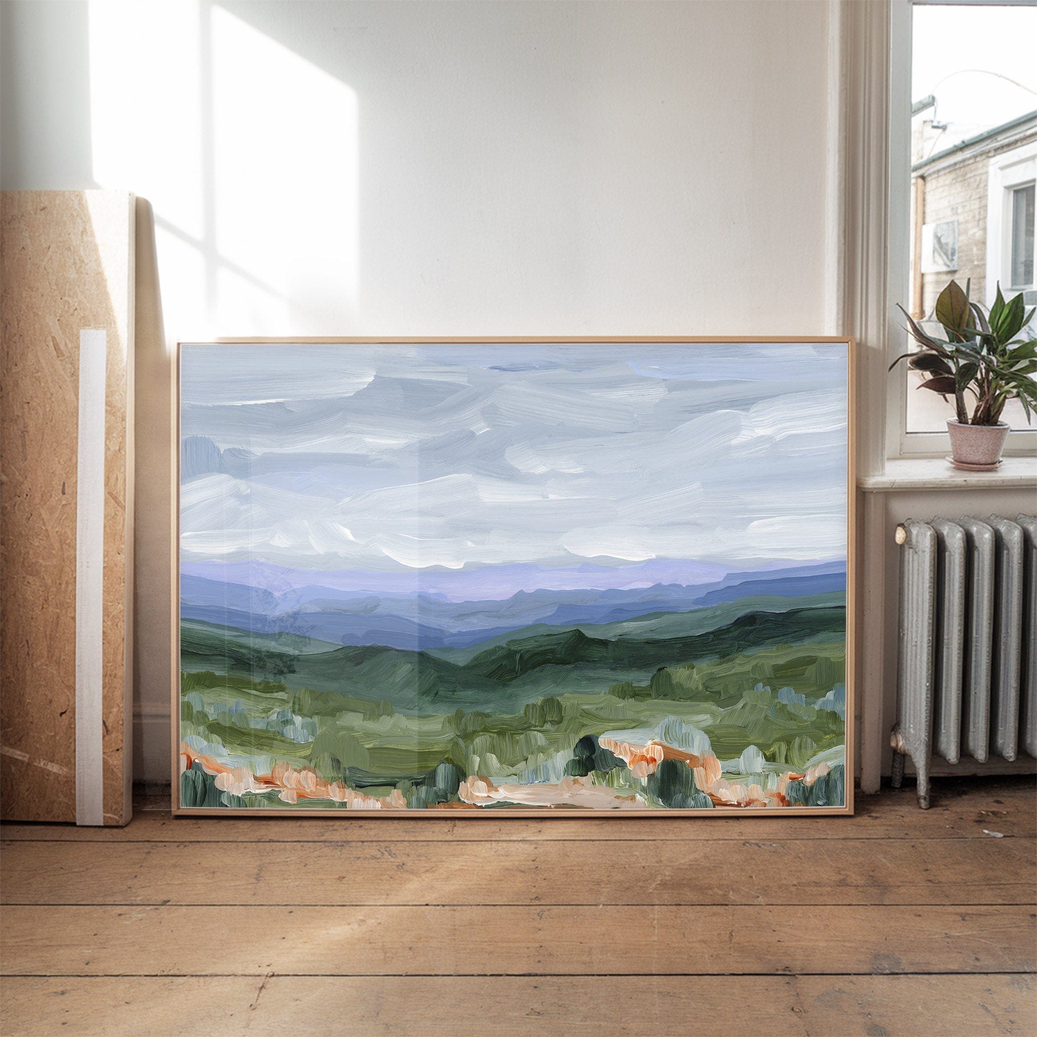 Katie Garrison Art Print "Blue Ridge" Art Print