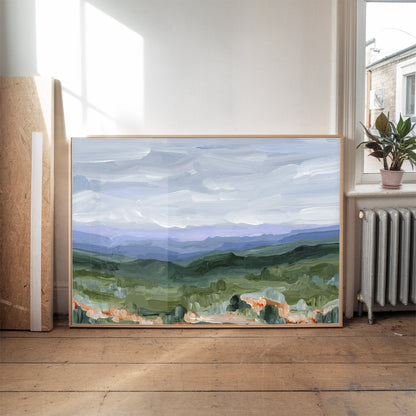 Katie Garrison Art Print "Blue Ridge" Art Print