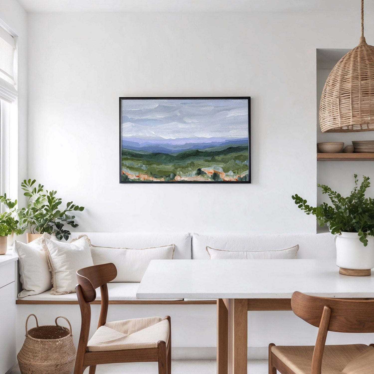 Katie Garrison Art Print "Blue Ridge" Art Print