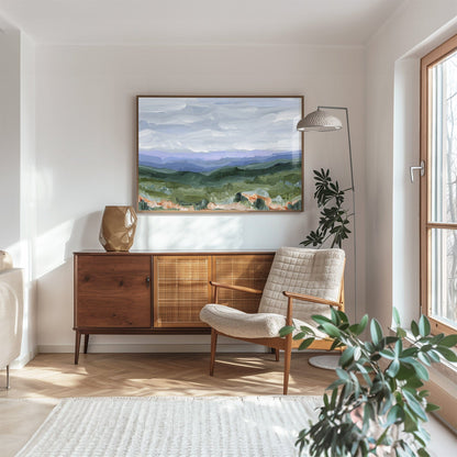 Katie Garrison Art Print "Blue Ridge" Art Print