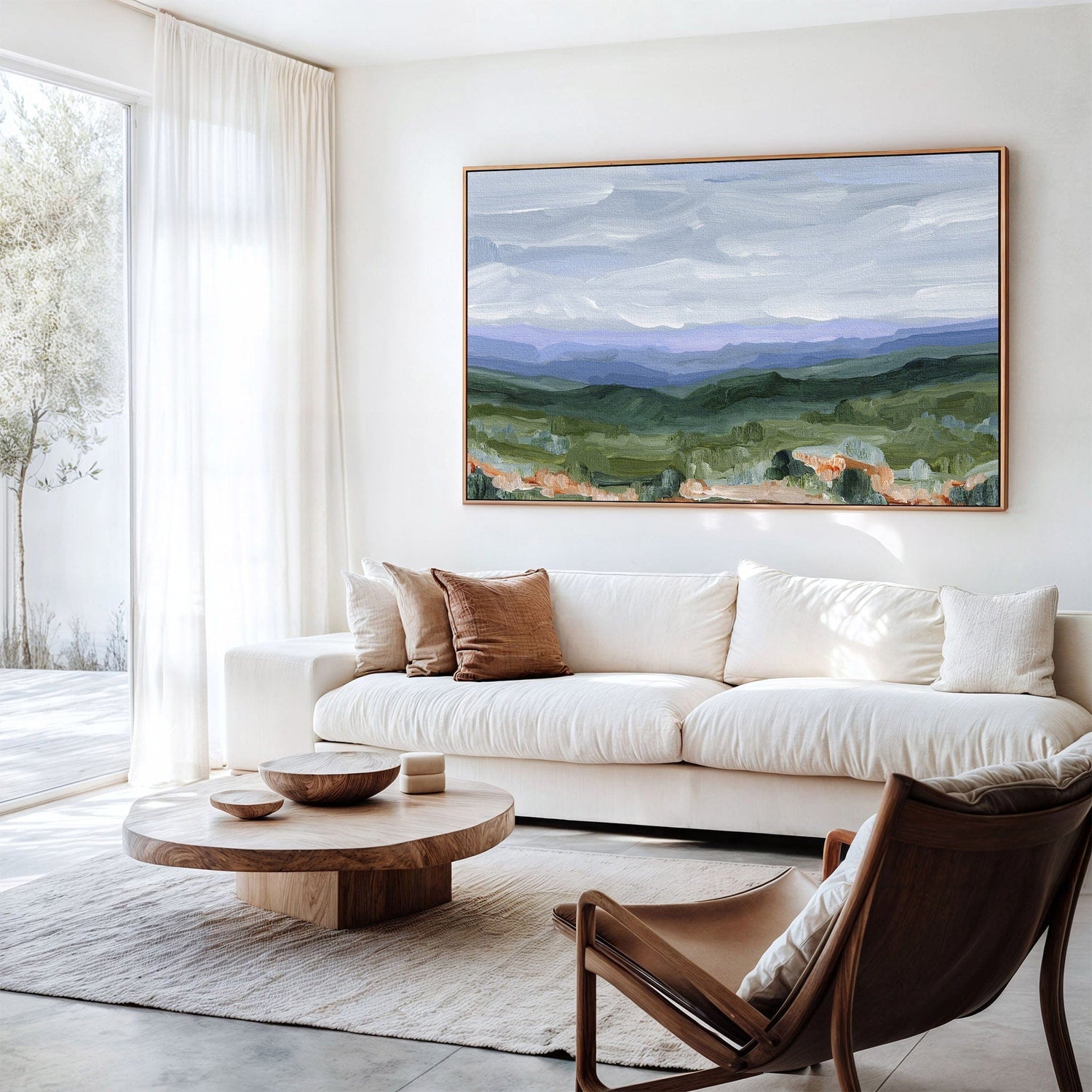 Katie Garrison Art Print "Blue Ridge" Art Print