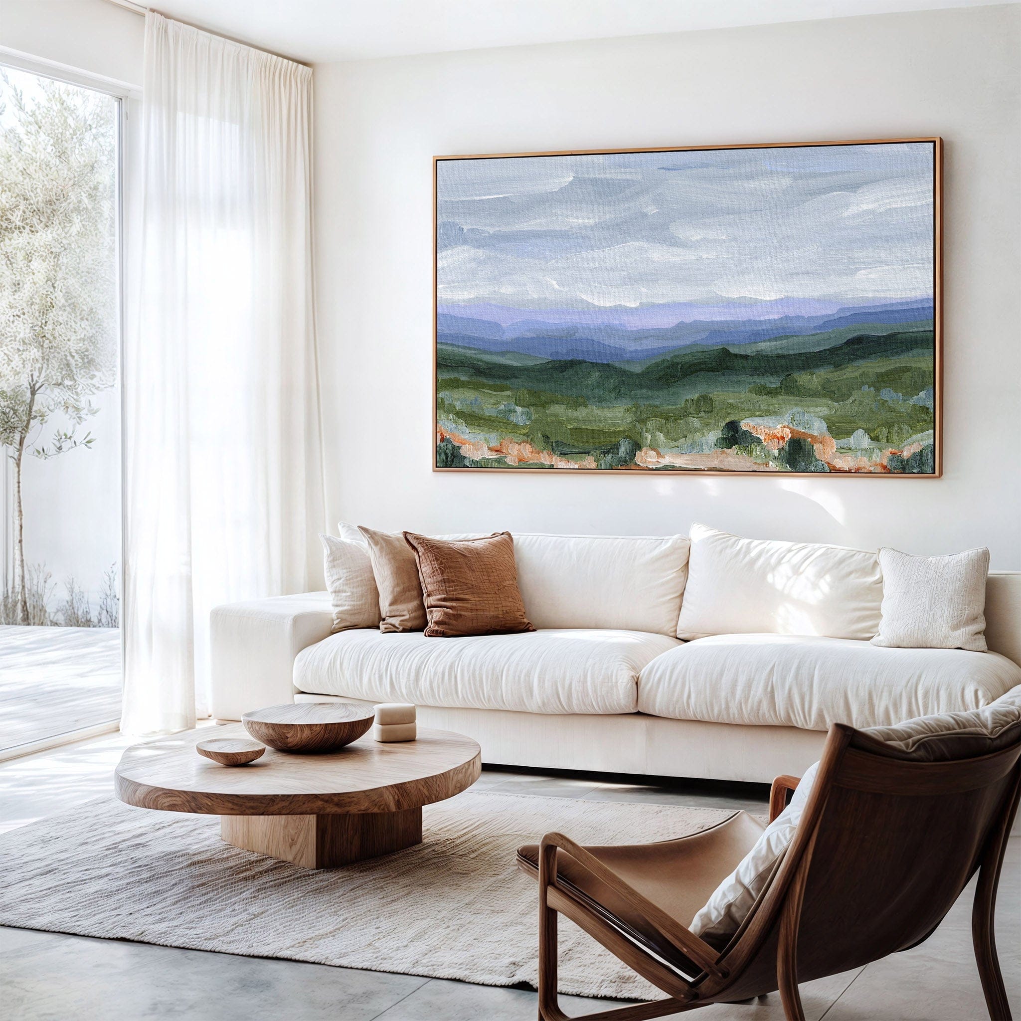 Katie Garrison Art Print "Blue Ridge" Art Print