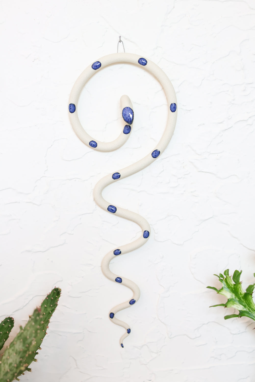 Medium Ceramic Wall Snake - My American Goods