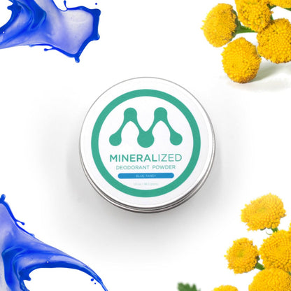 Mineralized Deodorant Blue Tansy Mineralized Deodorant Powder Sample – No Applicator