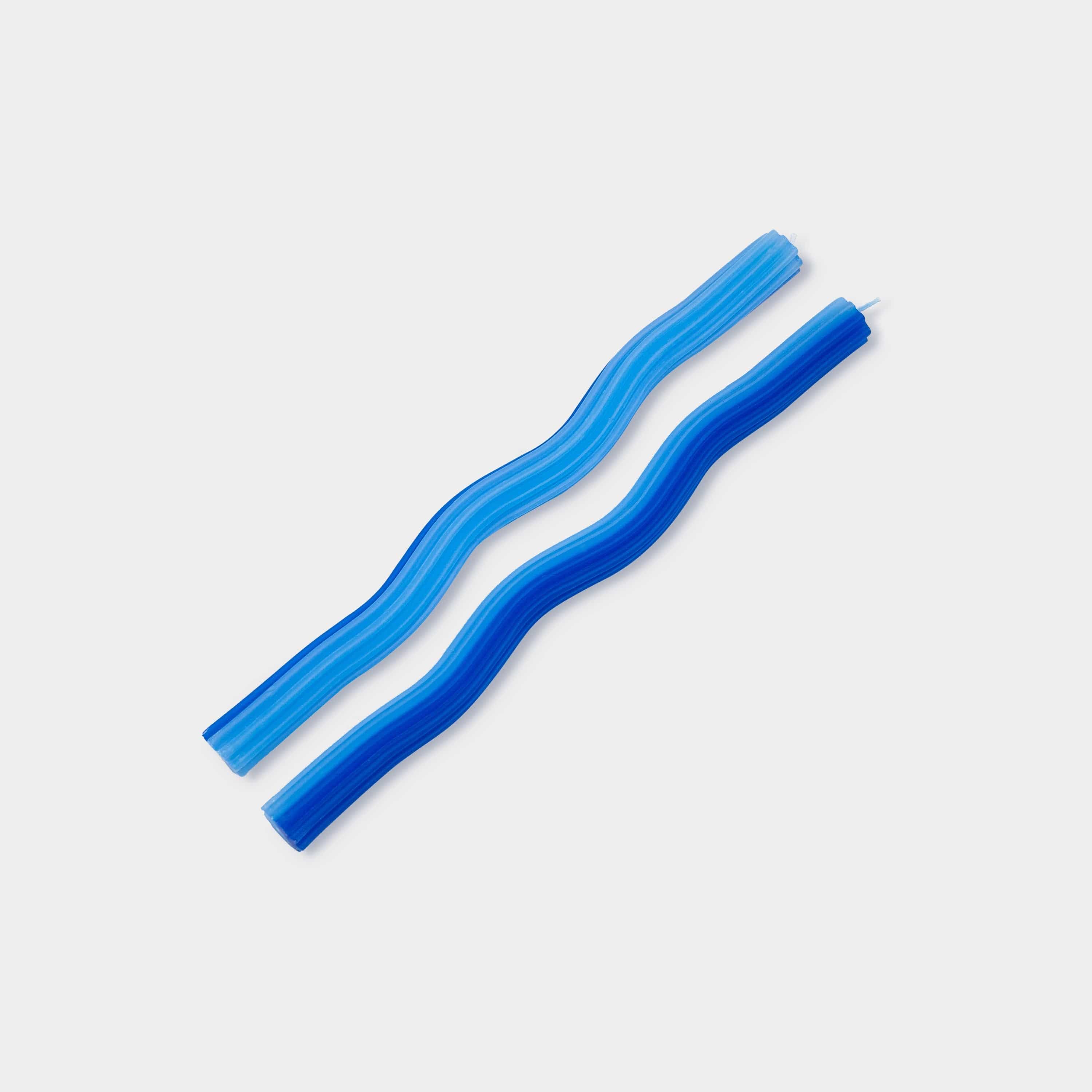 54Celsius Wiggle, Rope &amp; Pivot Candles Wiggle Candles - Blue (2 pack)