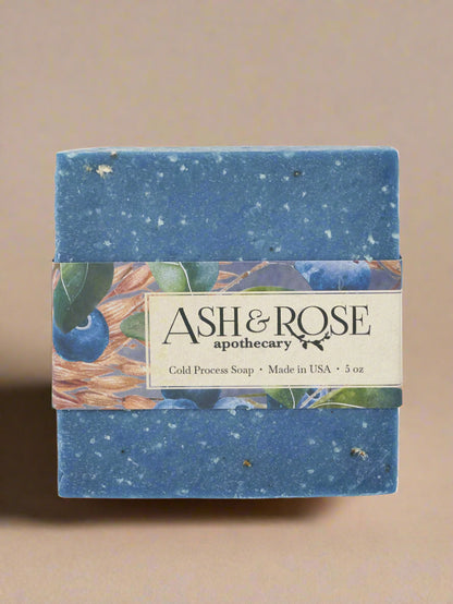 Blueberry Oat Soap Scrub Bar - My American Goods