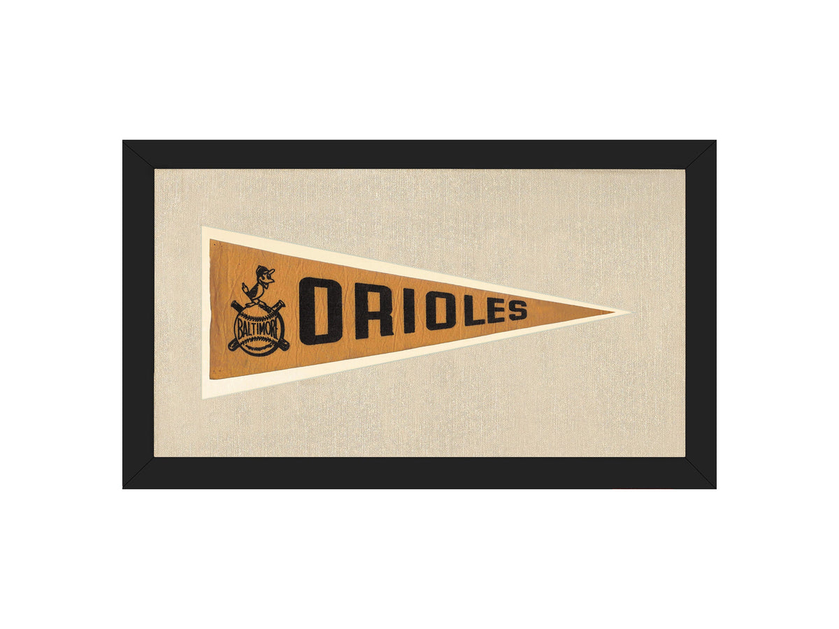 Vintage Baltimore Orioles Pennant