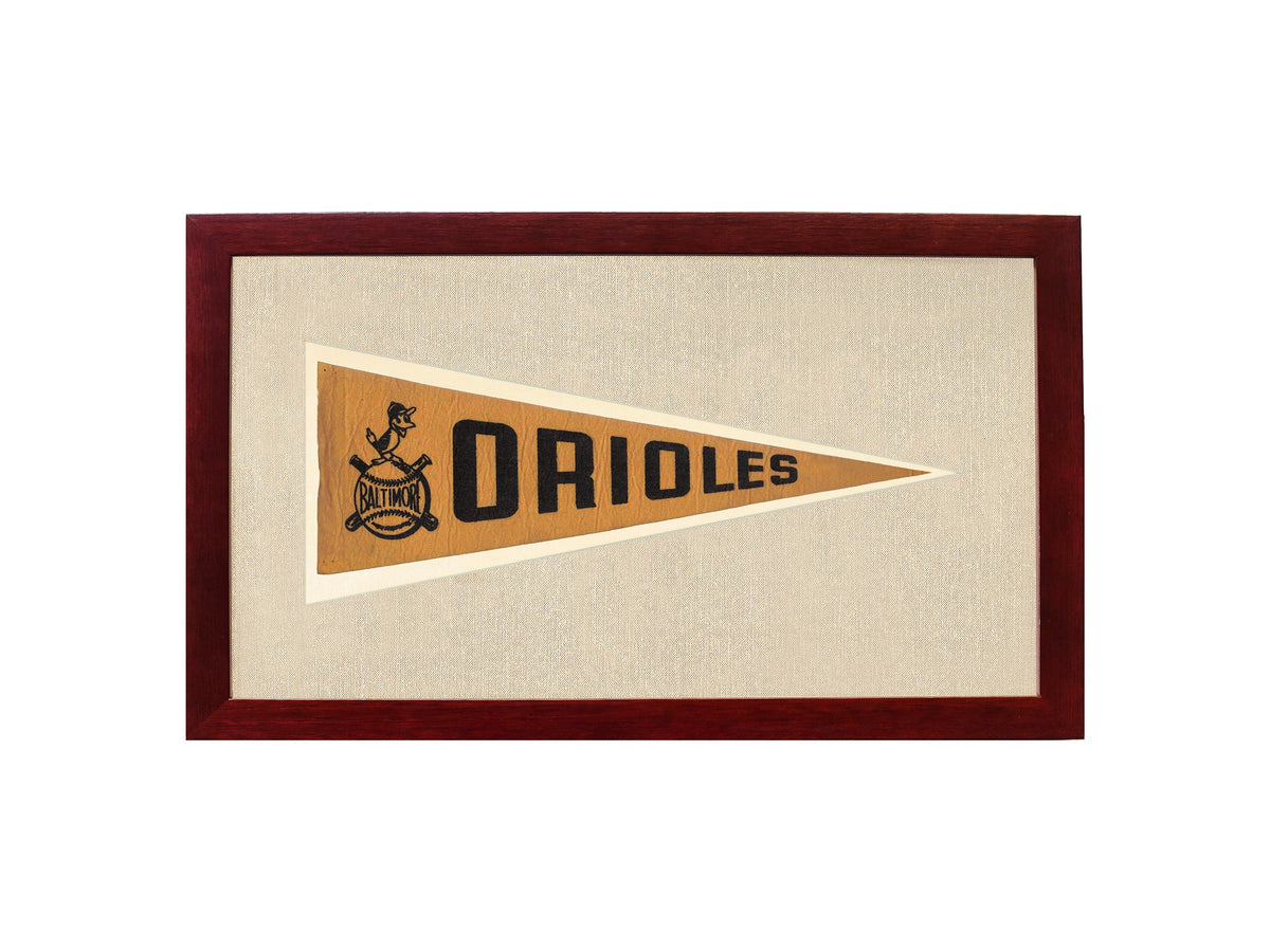 Vintage Baltimore Orioles Pennant