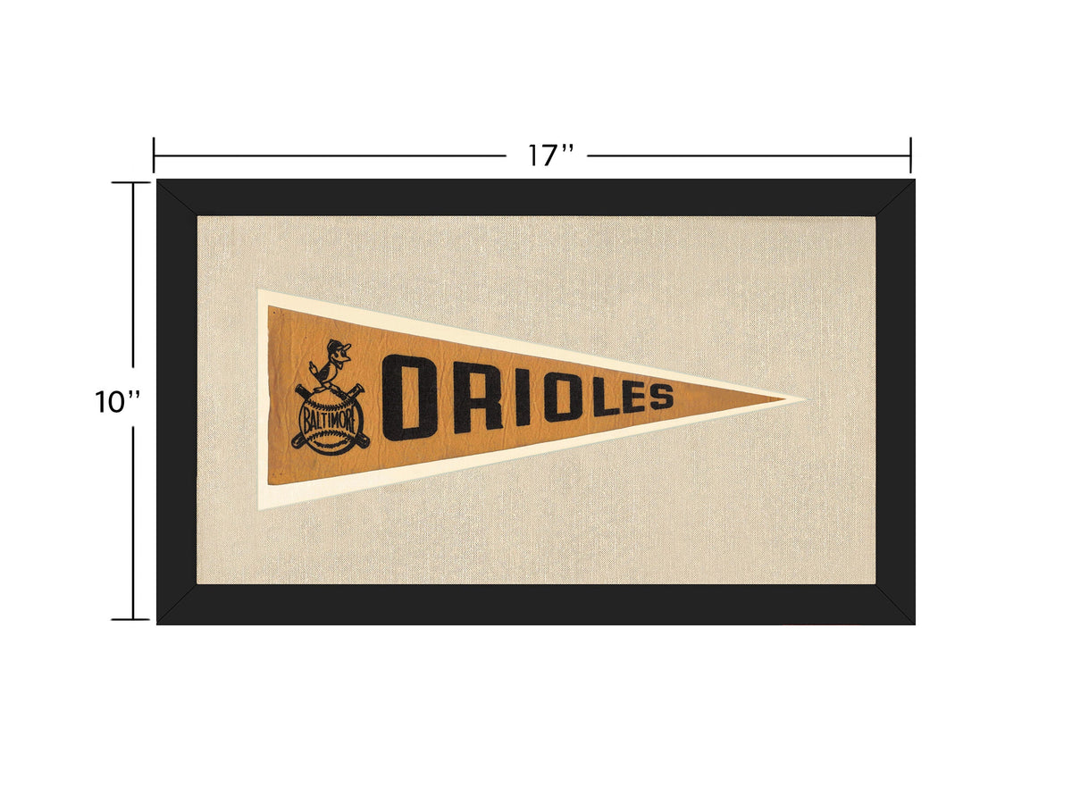 Vintage Baltimore Orioles Pennant