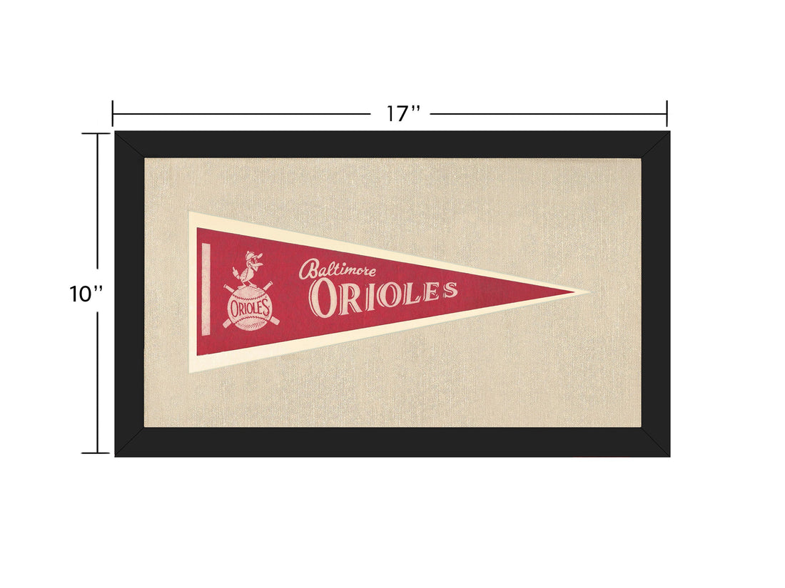 Vintage Baltimore Orioles Pennant