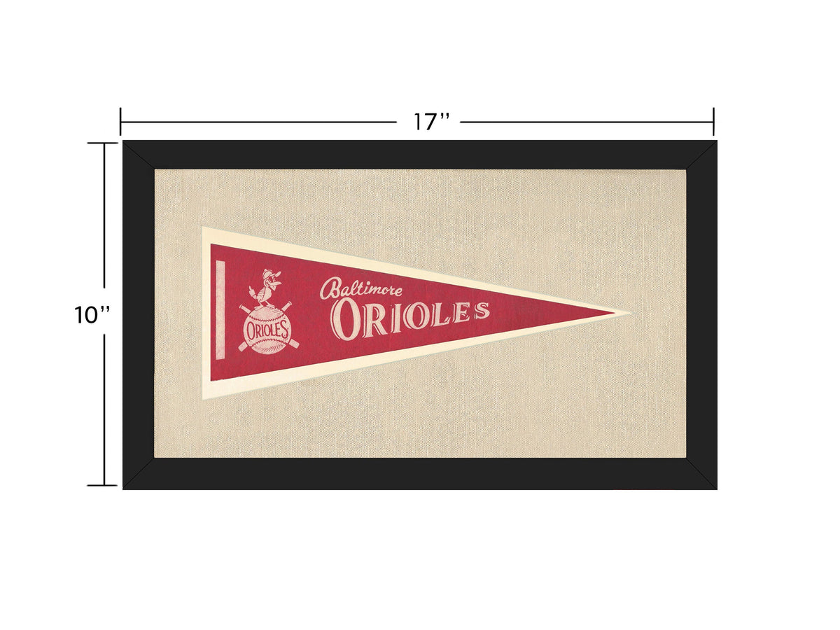 Vintage Baltimore Orioles Pennant