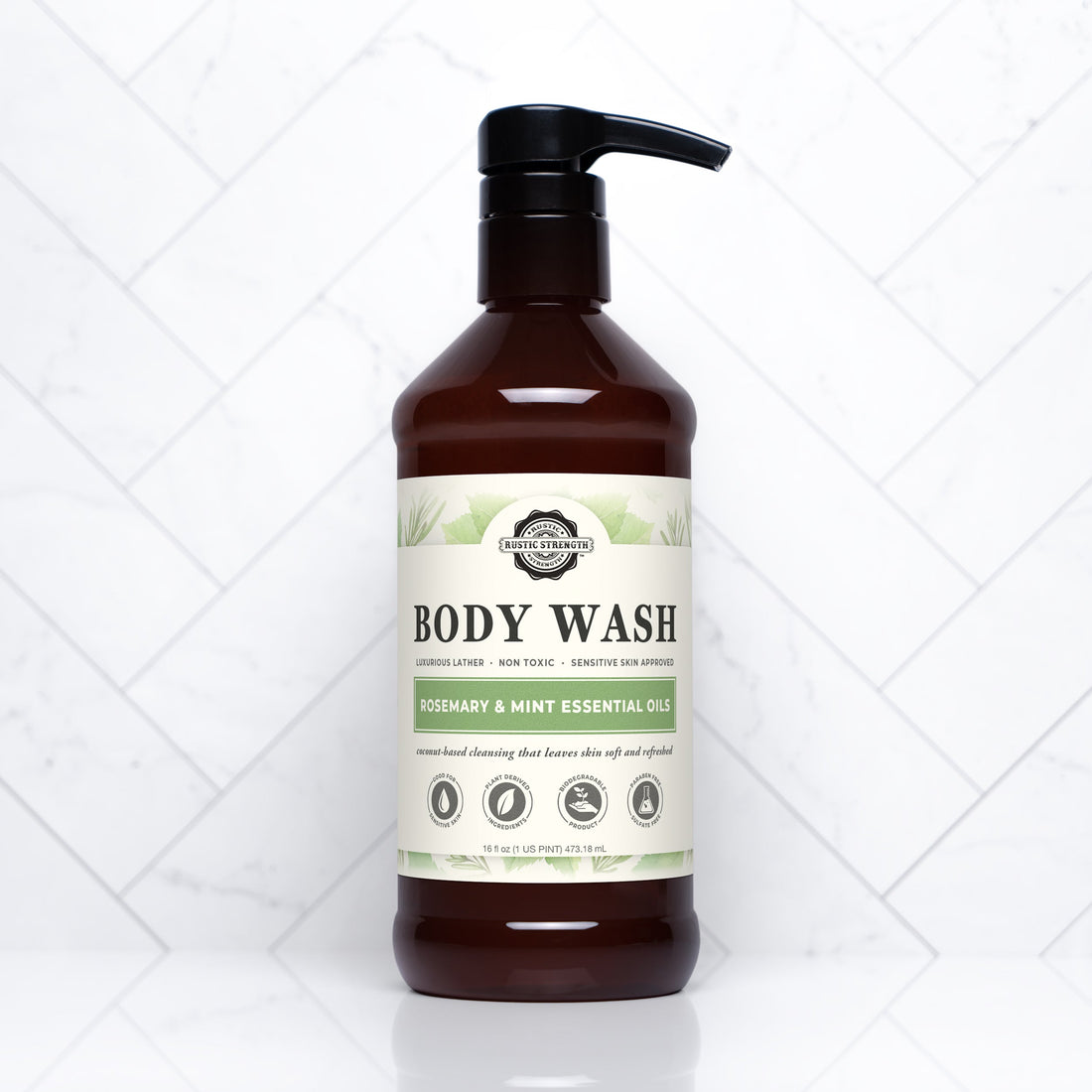 Moisturizing Body Wash | Rosemary &amp; Mint