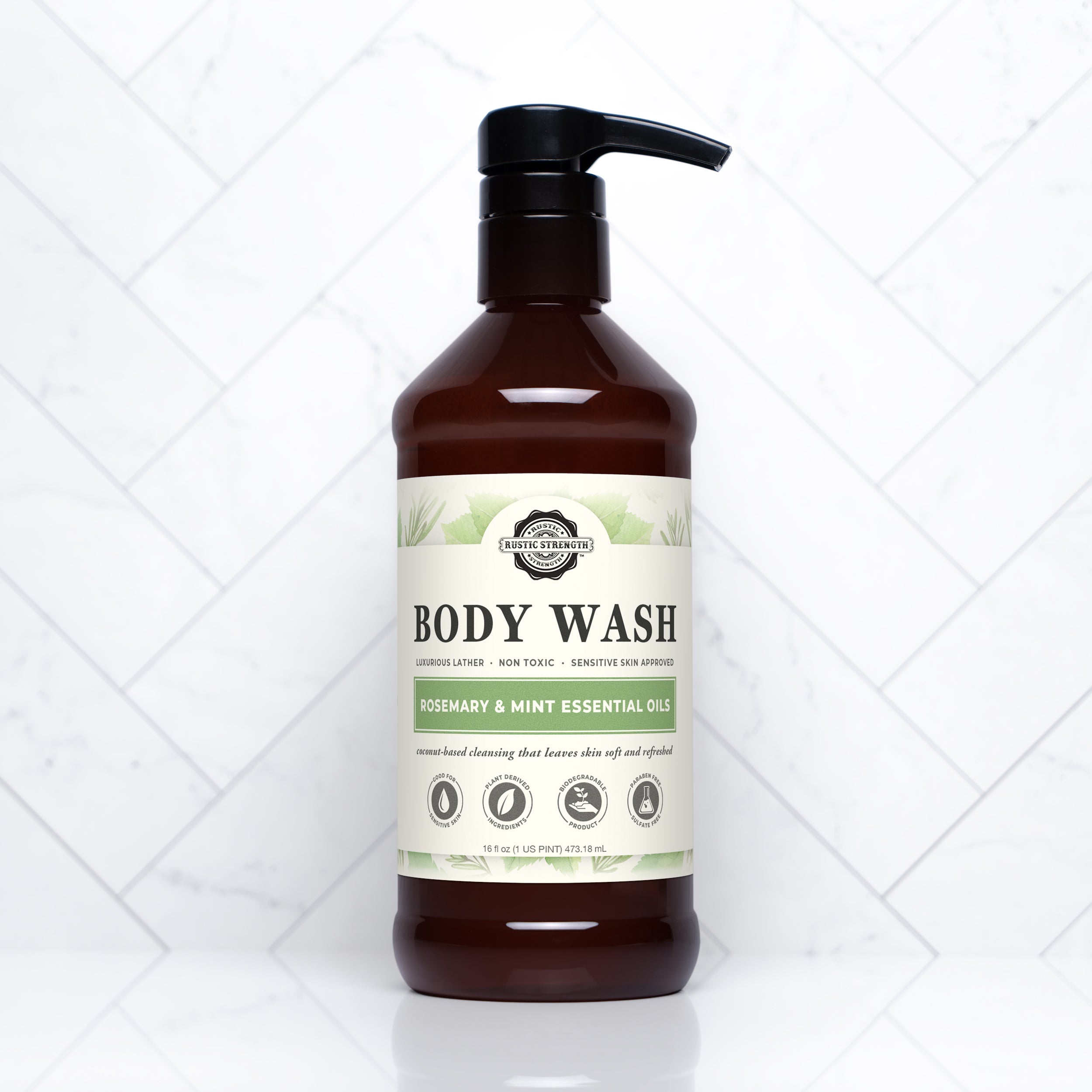 Moisturizing Body Wash | Rosemary &amp; Mint