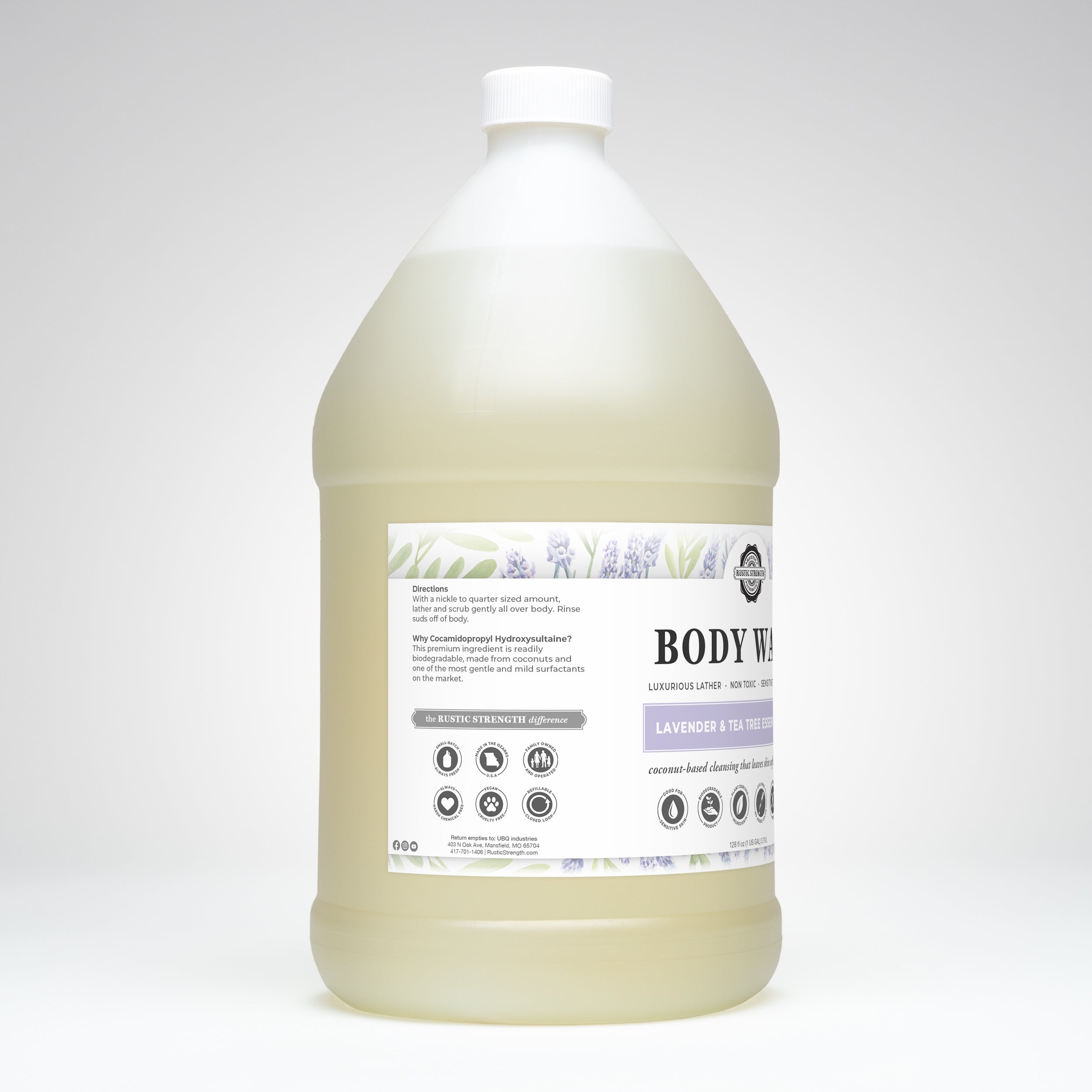 Moisturizing Body Wash | Lavender &amp; Tea Tree
