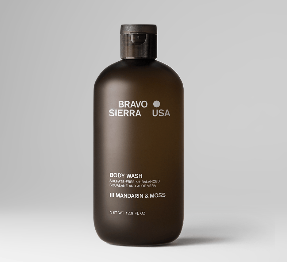 Bravo Sierra BODY WASH MANDARIN &amp; MOSS BODY WASH