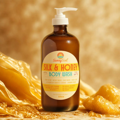 Silk &amp; Honey Body Wash (16oz)