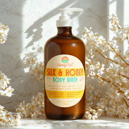 Silk &amp; Honey Body Wash (16oz)