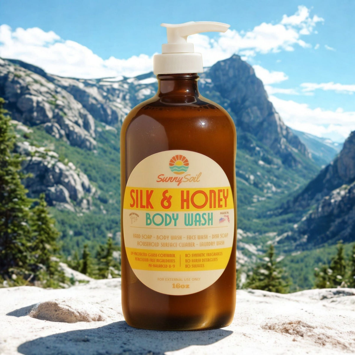 Silk &amp; Honey Body Wash (16oz)