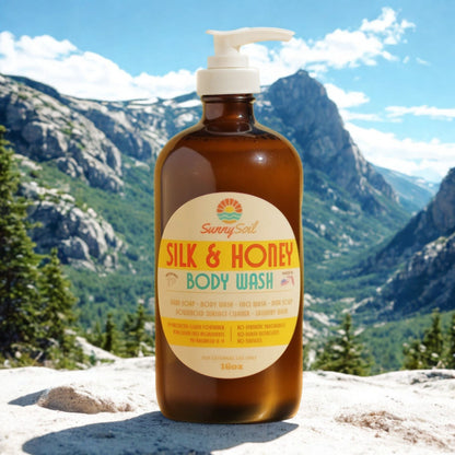 Silk &amp; Honey Body Wash (16oz)
