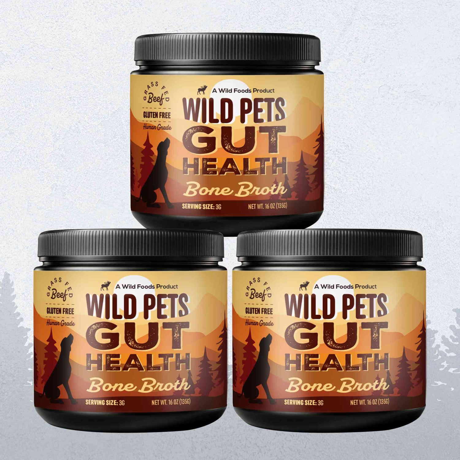 For Dogs | Bone Broth Powder - Canine Gut &amp; Immune Support