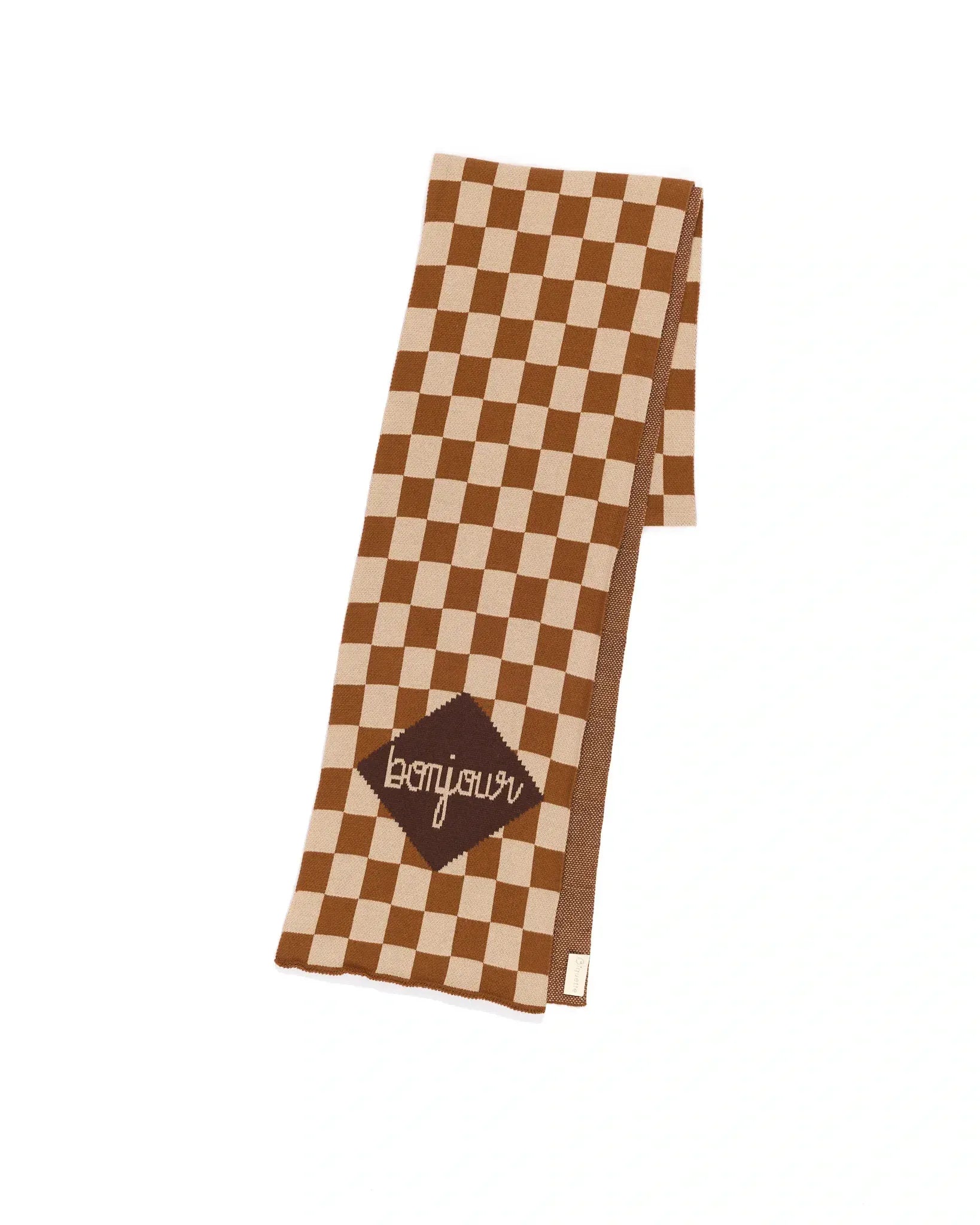 Biquette Adult Scarf Jules et Jim in Egyptian Cotton Bonjour - Adult Scarf