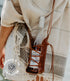 The Local Branch Leather Rambler Bottle Sling - USA Made