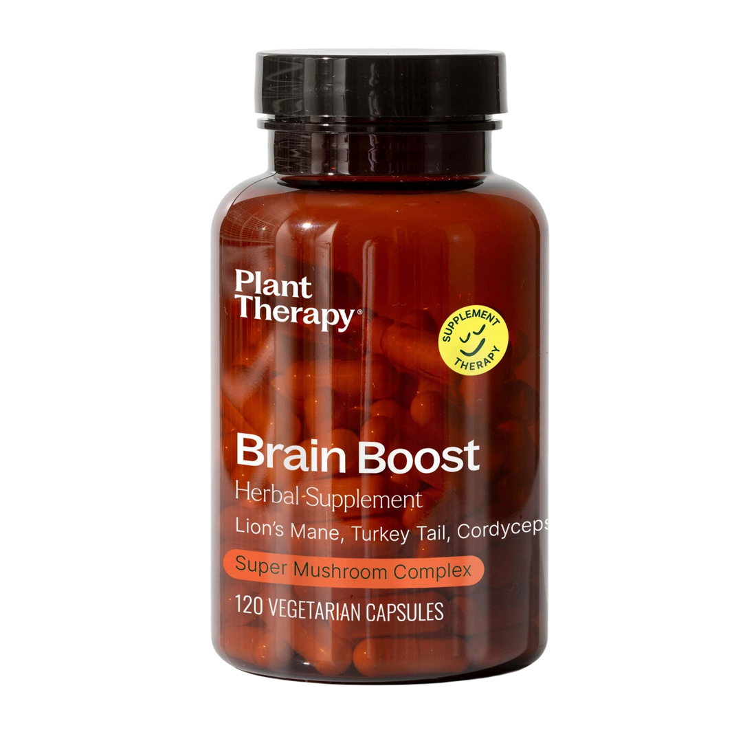 Plant Therapy Supplement 120 ct Brain Mushroom Blend – 4 Mushroom Formula
