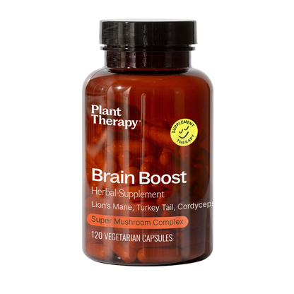 Plant Therapy Supplement 120 ct Brain Mushroom Blend – 4 Mushroom Formula