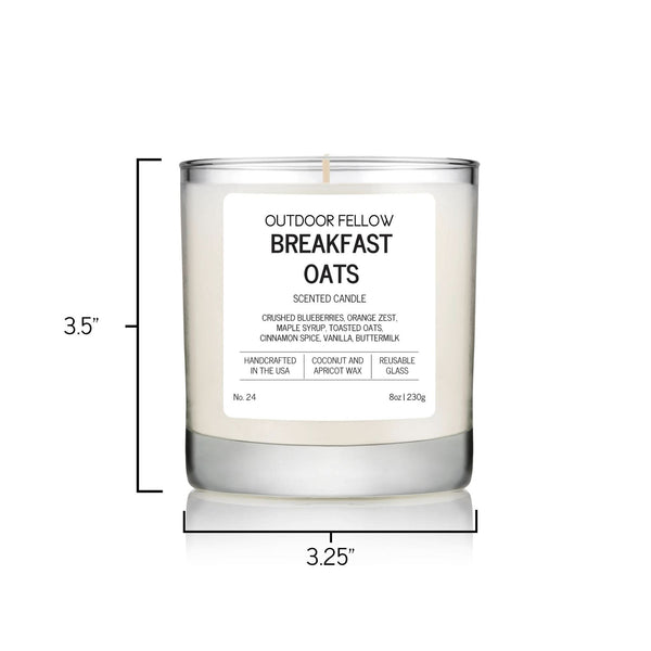 Breakfast Oats Scented Candle - My American Goods