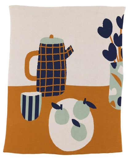 Breakfast - Throw Blanket