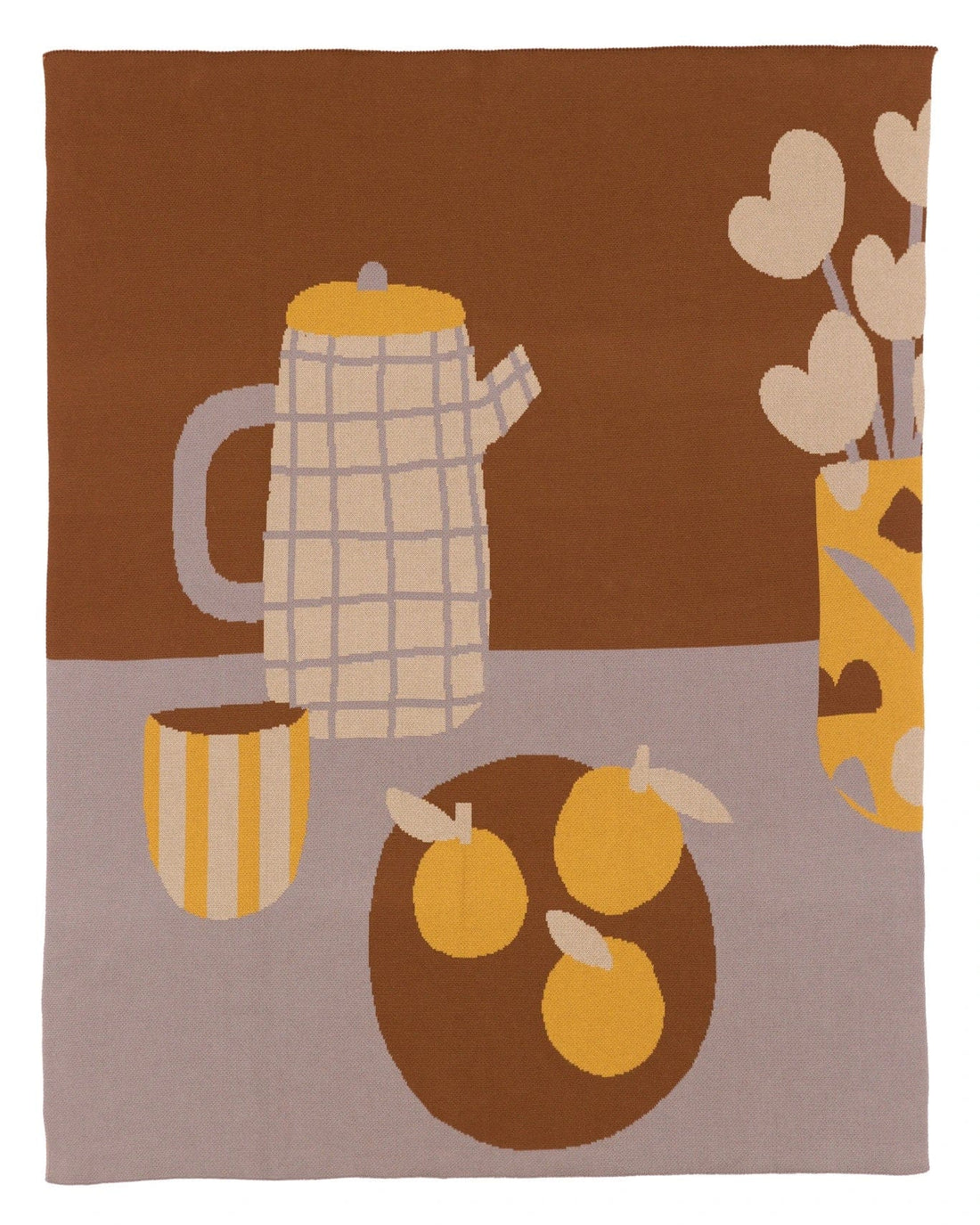 Breakfast - Throw Blanket