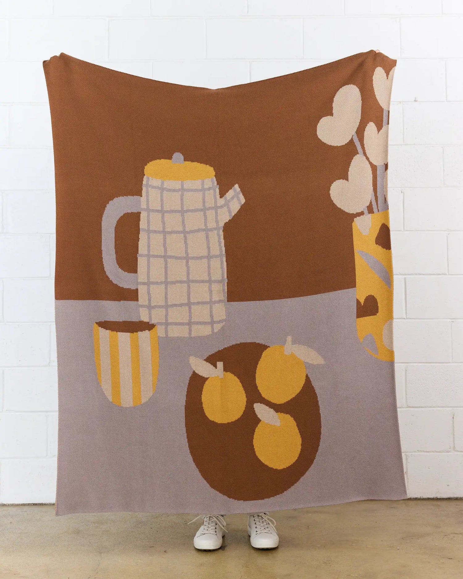 Breakfast - Throw Blanket