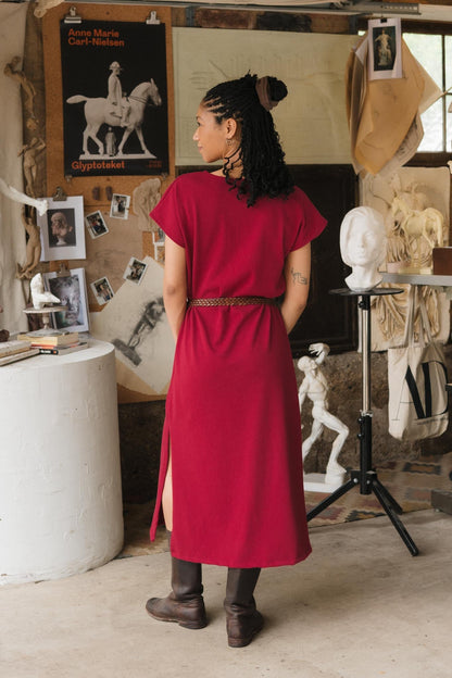 Cairo Dress in Madder