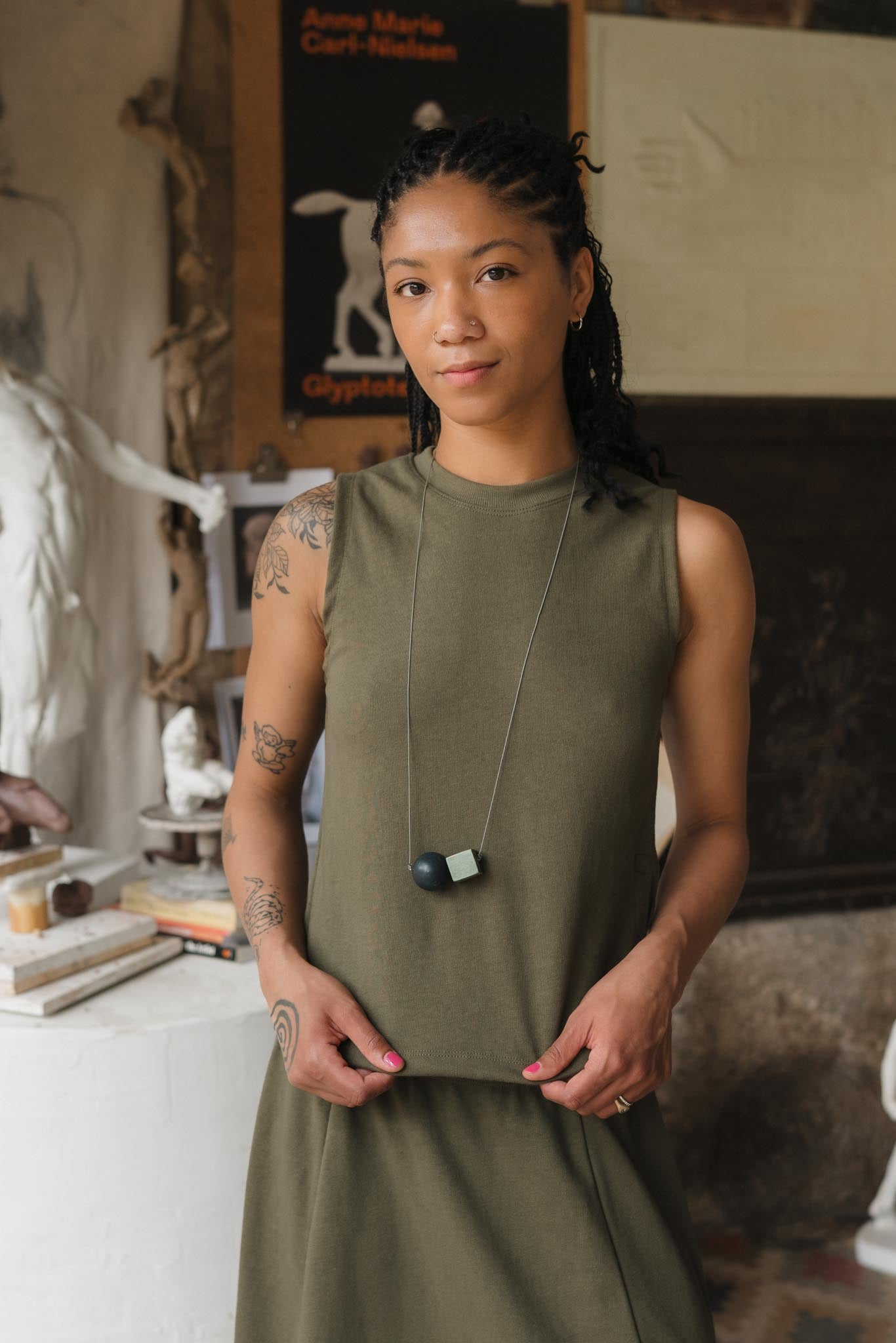 Cleo Tank in Patina