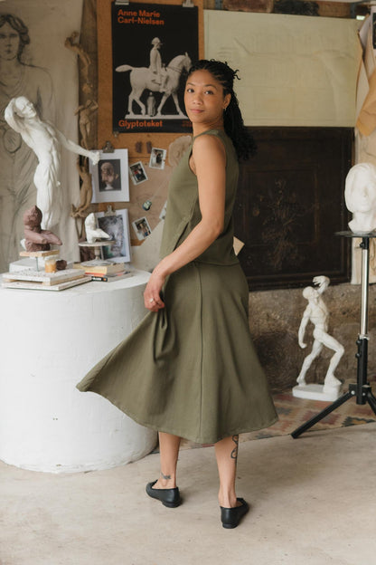 Muse Skirt in Patina